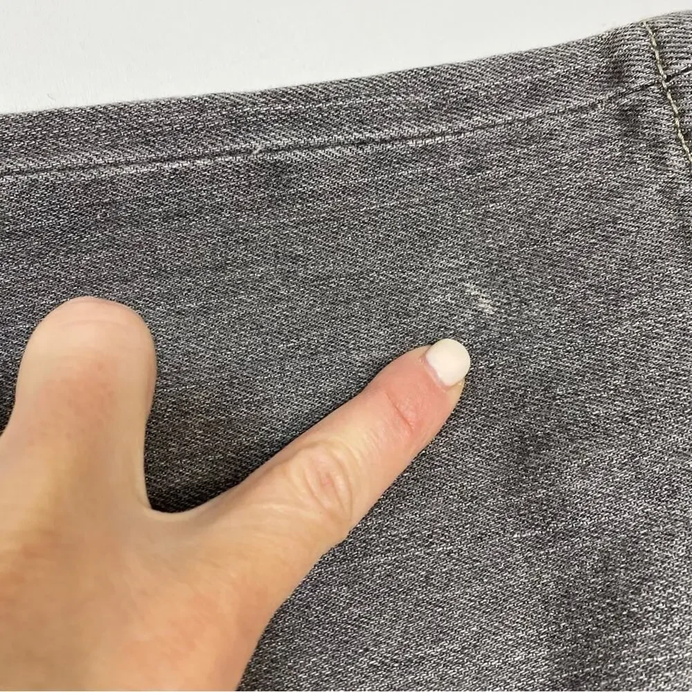 Levi’s Faded Gray Skinny Jeans 36x42
